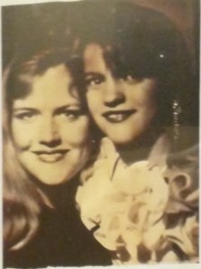 Mom and me, circa 1991, when my mom first started exhibiting signs of her mental illness.